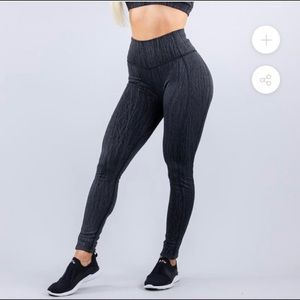 Buffbunny jacquard leggings